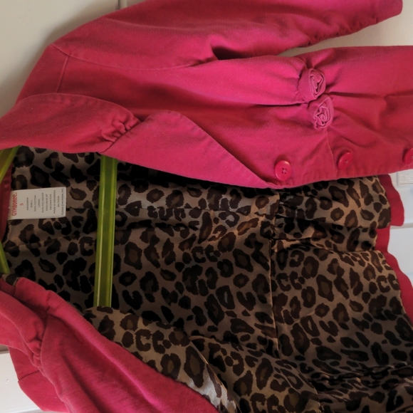 Gymboree pink heavy cotton blazer size 5 - Picture 3 of 5